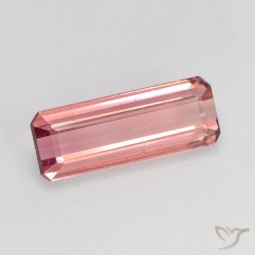 Tormalina Rosa medio naturale da 1.33 ct, Ottagonale / Taglio smeraldo, VS