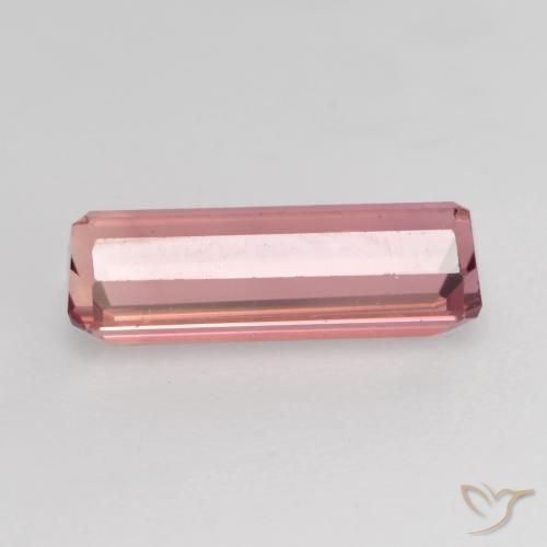 Tormalina Rosa medio naturale da 1.33 ct, Ottagonale / Taglio smeraldo, VS