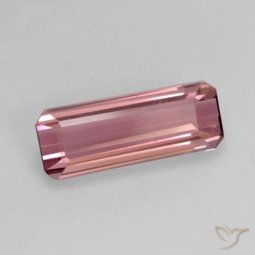 Tormalina Viola reale naturale da 1.47 ct, Ottagonale / Taglio smeraldo, VS