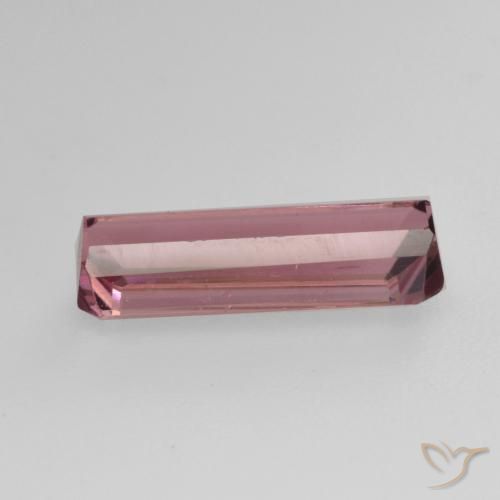 Tormalina Viola reale naturale da 1.47 ct, Ottagonale / Taglio smeraldo, VS