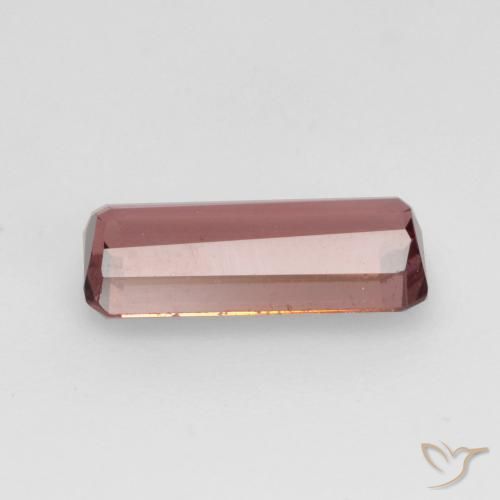 Tormalina Rosa medio naturale da 1.19 ct, Ottagonale / Taglio smeraldo, SI