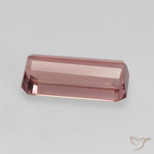 Tormalina Rosa arancio naturale da 1.21 ct, Ottagonale / Taglio smeraldo, VS-SI