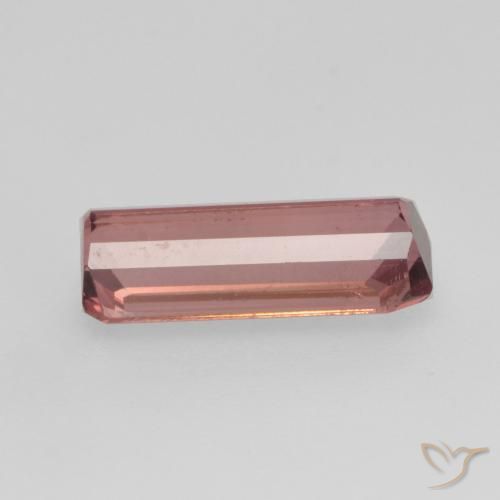 Tormalina Rosa medio naturale da 1.22 ct, Ottagonale / Taglio smeraldo, VS-SI