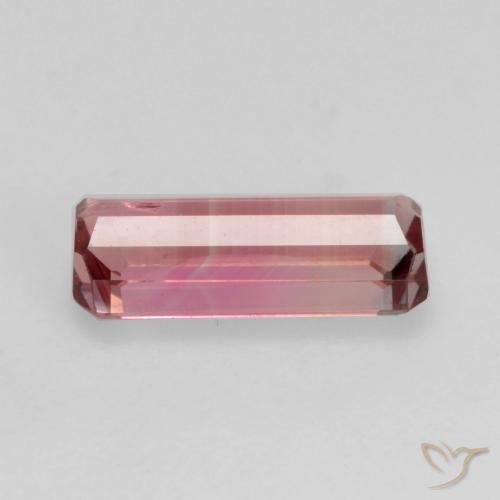 Tormalina Rosa arancio naturale da 1.16 ct, Ottagonale / Taglio smeraldo, VS-SI
