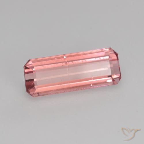 Tormalina Rosa gomma da masticare naturale da 1.14 ct, Ottagonale / Taglio smeraldo, SI