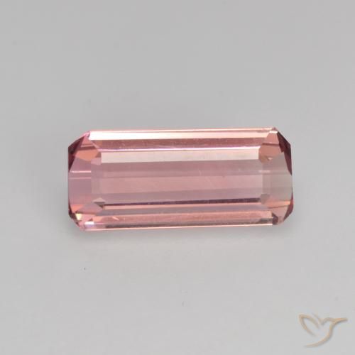 Tormalina Rosa arancio naturale da 1.52 ct, Ottagonale / Taglio smeraldo, VS