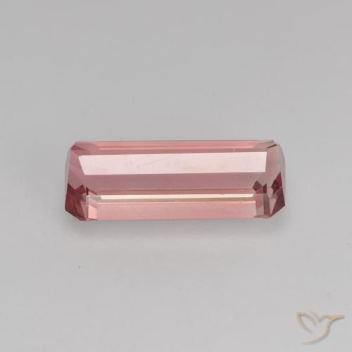 Tormalina Rosa arancio naturale da 1.52 ct, Ottagonale / Taglio smeraldo, VS