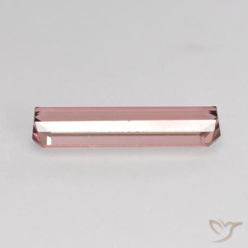 Tormalina Rosa medio naturale da 0.90 ct, Ottagonale / Taglio smeraldo, VS