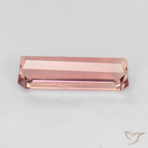 Tormalina Rosa terroso naturale da 1.47 ct, Ottagonale / Taglio smeraldo, VS-SI