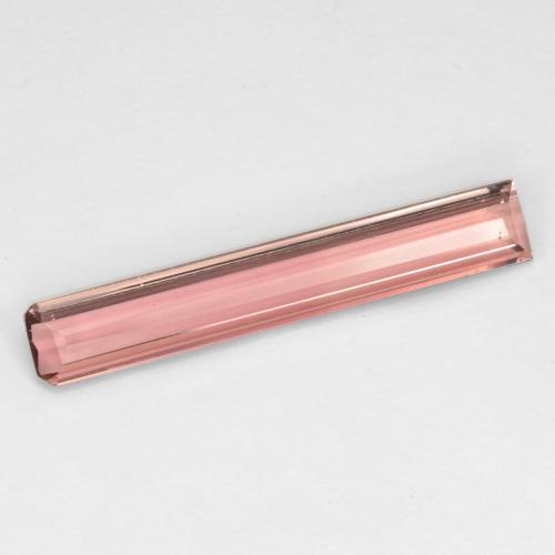 Tormalina naturale rosa da 2,18 ct, taglio smeraldo, VS