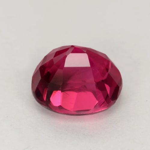 Tormalina Rosso tendente al rosa naturale da 0.78 ct, Taglio a cuscino, VVS-VS