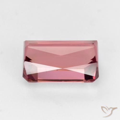 Tormalina Rosa arancio naturale da 2.32 ct, Ottagonale / Taglio smeraldo, VS-SI