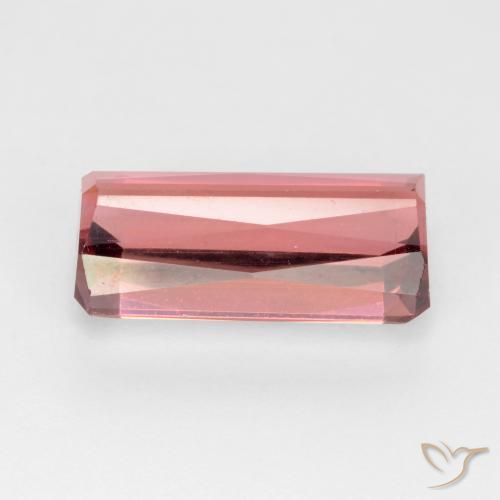 Tormalina Rosa medio naturale da 3.19 ct, Ottagonale / Taglio smeraldo, VS-SI