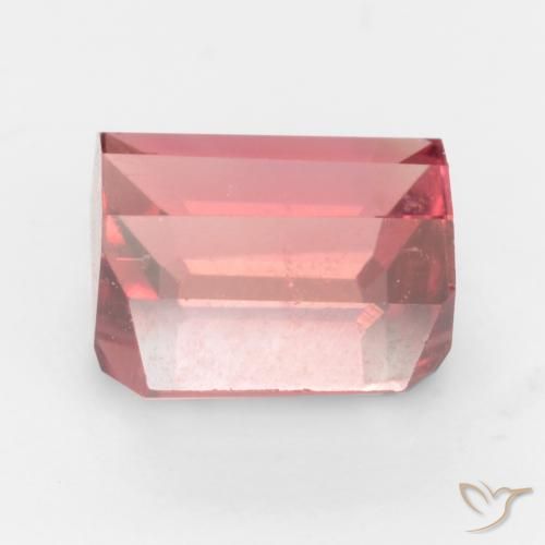 Tormalina Rosa arancio intenso Deep naturale da 2.30 ct, Ottagonale / Taglio smeraldo, VS