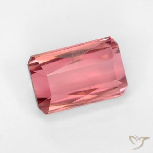 Tormalina Rosa gomma da masticare naturale da 2.34 ct, Ottagonale / Taglio smeraldo, VS-SI
