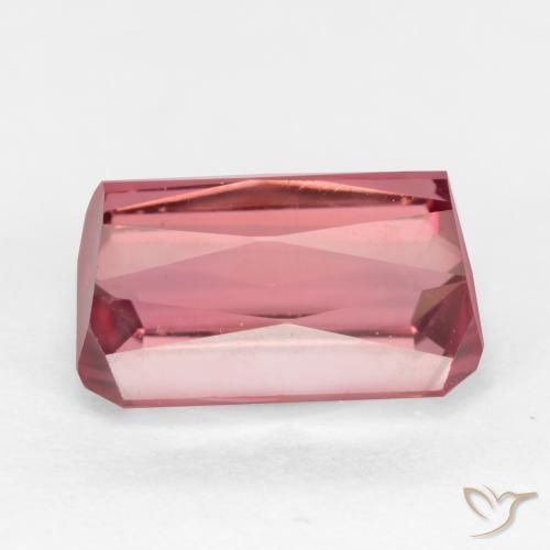 Tormalina Rosa chiaro naturale da 2.70 ct, Ottagonale / Taglio smeraldo, VS-SI