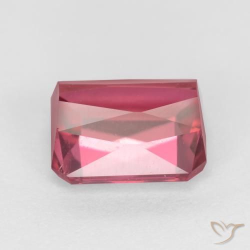 Tormalina Rosa chiaro naturale da 2.28 ct, Ottagonale / Taglio smeraldo, VS-SI