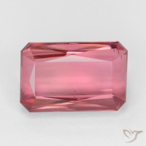 Tormalina Tono rosa caldo naturale da 2.60 ct, Ottagonale / Taglio smeraldo, VS