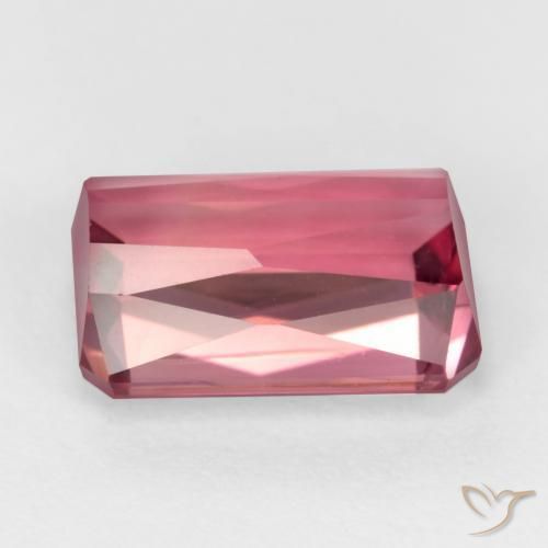 Tormalina Tono rosa caldo naturale da 2.60 ct, Ottagonale / Taglio smeraldo, VS