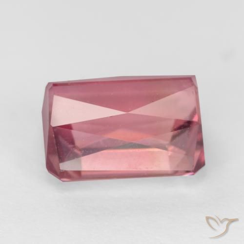 Tormalina Rosa gomma da masticare naturale da 2.71 ct, Ottagonale / Taglio smeraldo, VS-SI