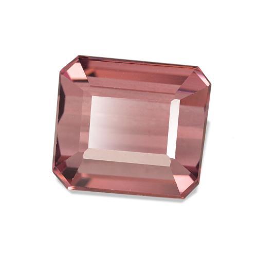 Tormalina Rosa scuro naturale da 2.41 ct, Ottagonale / Taglio smeraldo, VVS-VS