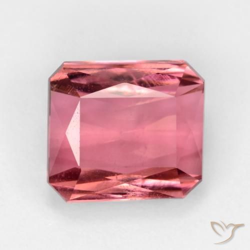 2.67ct Naturale Rosa chiaro Tormalina, Taglio smeraldo, SI