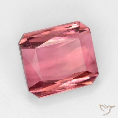 Tormalina Rosa chiaro naturale da 2.67 ct, Ottagonale / Taglio smeraldo, SI