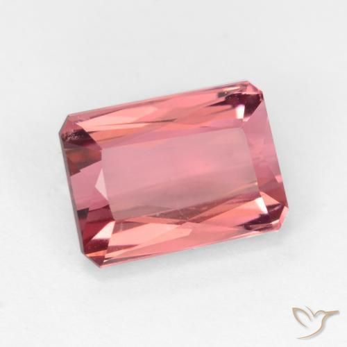 Tormalina Rosa chiaro naturale da 2.39 ct, Ottagonale / Taglio smeraldo, VS