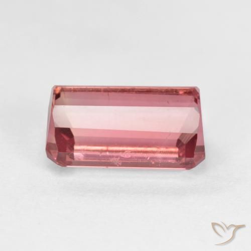 Tormalina Rosa arancio naturale da 1.88 ct, Ottagonale / Taglio smeraldo, VS