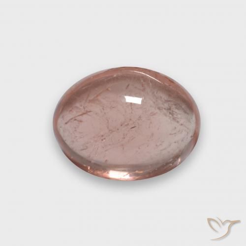 2.20ct Naturale Rosso medio Tormalina, Ovale, Trasparente