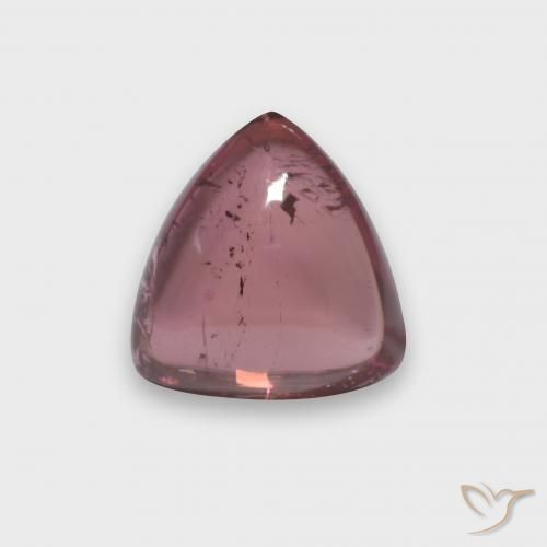 1.83ct Naturale Rosso scuro Tormalina, Taglio trillion, Trasparente