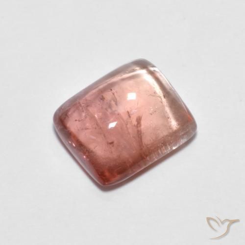 2.85ct Naturale Rosa intenso rosa Tormalina, Cuscino, Trasparente