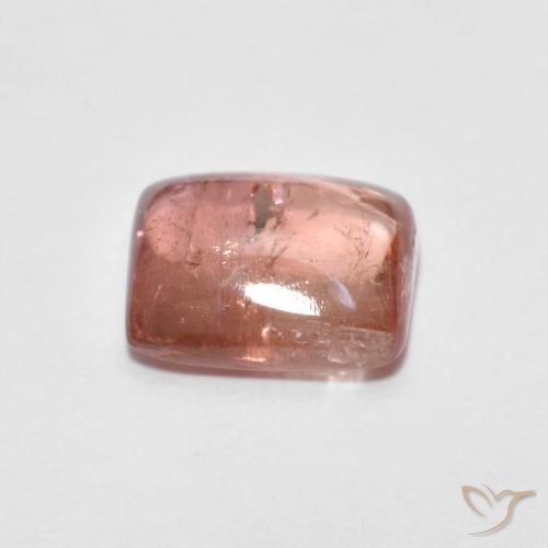 Tormalina Rosa intenso rosa naturale da 2.85 ct, Cuscino, Trasparente