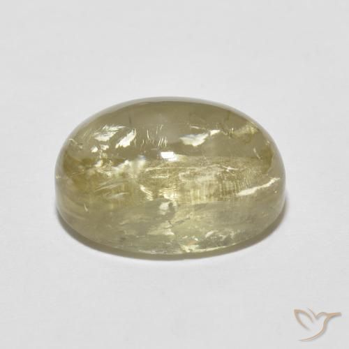 Tormalina Giallo pallido naturale da 5.41 ct, Ovale, Trasparente