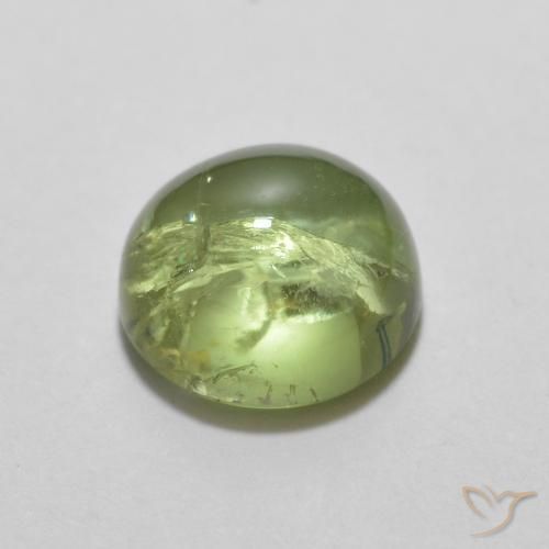 Tormalina Verde foresta naturale da 1.42 ct, Rotondo, Trasparente