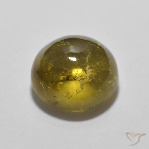 Tormalina Oro naturale da 1.83 ct, Rotondo, Trasparente