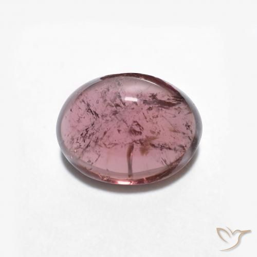 1.57ct Naturale Viola scuro Tormalina, Ovale, Trasparente