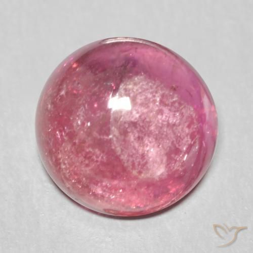 1.72ct Naturale Viola bacca brillante Tormalina, Rotondo, Trasparente
