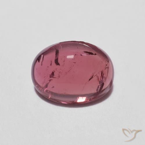 1.25ct Naturale Bacca Viola Tormalina, Ovale, Trasparente