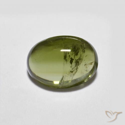 1.31ct Naturale Verde scuro Tormalina, Ovale, Trasparente