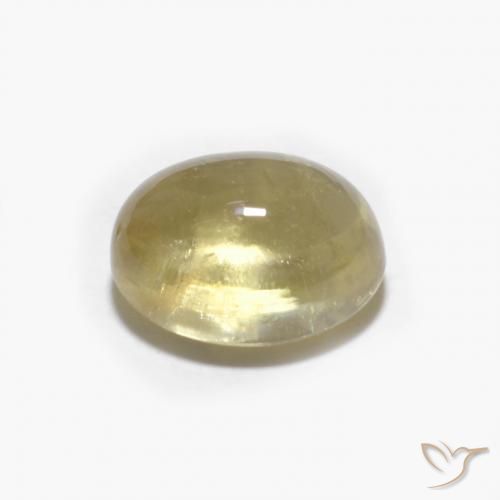 Tormalina Giallo pallido naturale da 1.79 ct, Ovale, Trasparente