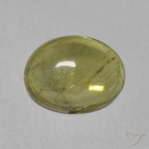1.22ct Naturale Verde medio Tormalina, Ovale, Trasparente