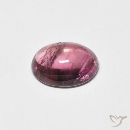 Tormalina Rosa violetto naturale da 1.36 ct, Ovale, Trasparente