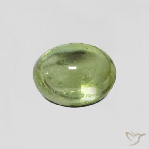 2.24ct Naturale Verde foresta Tormalina, Ovale, Trasparente