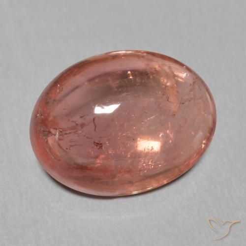 2.27ct Naturale Rosso medio Tormalina, Ovale, Trasparente