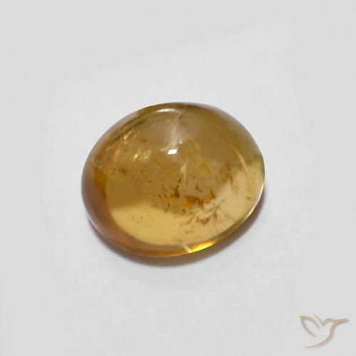 Tormalina Oro naturale da 0.78 ct, Ovale, Trasparente
