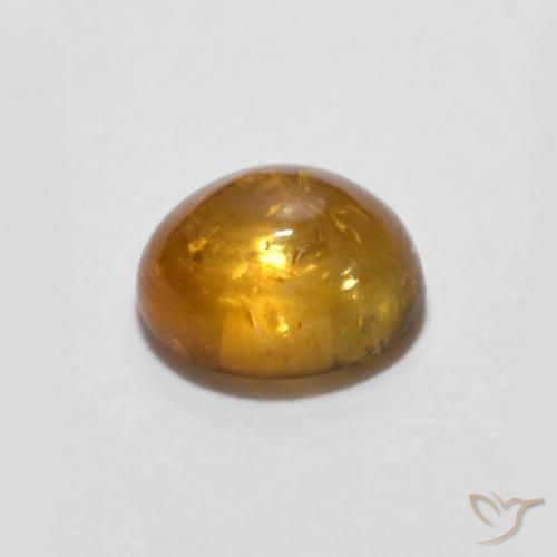 Tormalina Oro naturale da 0.78 ct, Ovale, Trasparente