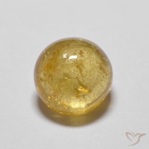 1.72ct Naturale Giallo miele Tormalina, Rotondo, Trasparente