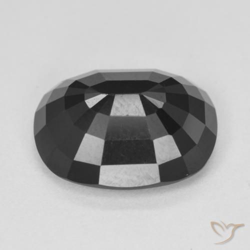 Tormalina Schorl naturale da 4.97 ct, Cuscino, Opaco