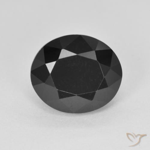 Tormalina Schorl naturale da 4.33 ct, Ovale, Opaco